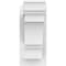 Ekena Millwork Balboa Architectural Grade PVC Outlooker with Traditional Ends, 7"W X 16"D X 16"H OUTP07X16X16BOA01 - alternate 2